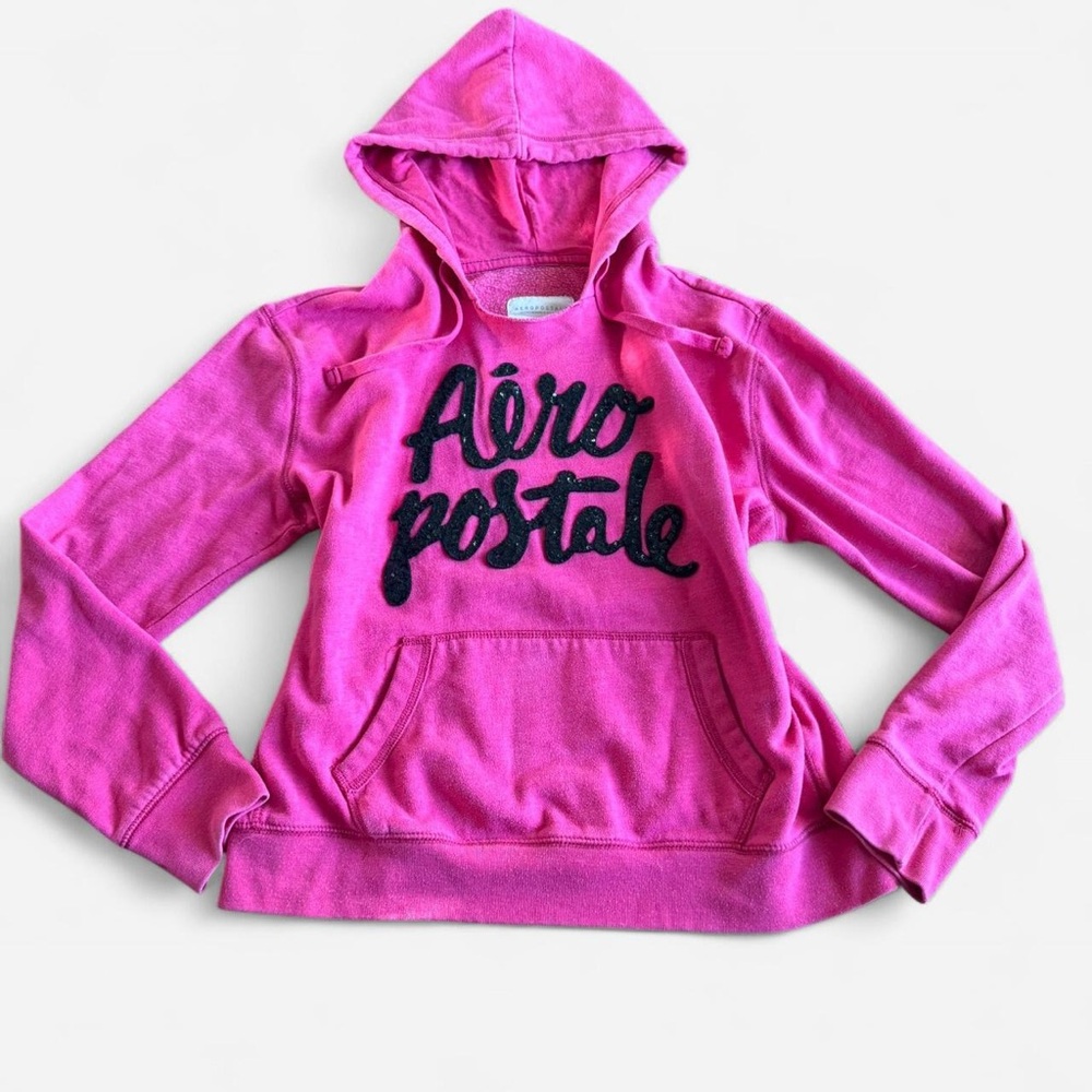 Aeropostale Fuchsia Pullover Hoodie